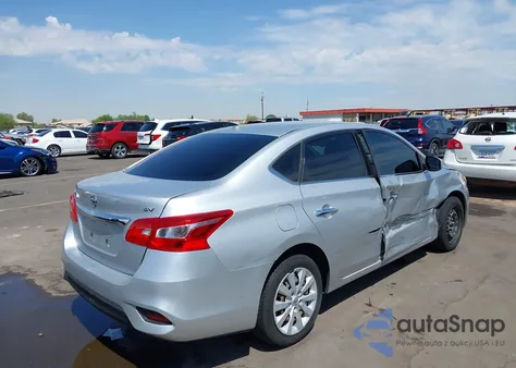 2017 Nissan Sentra Sv from USA, damaged, VIN 3N1AB7APXHY387437